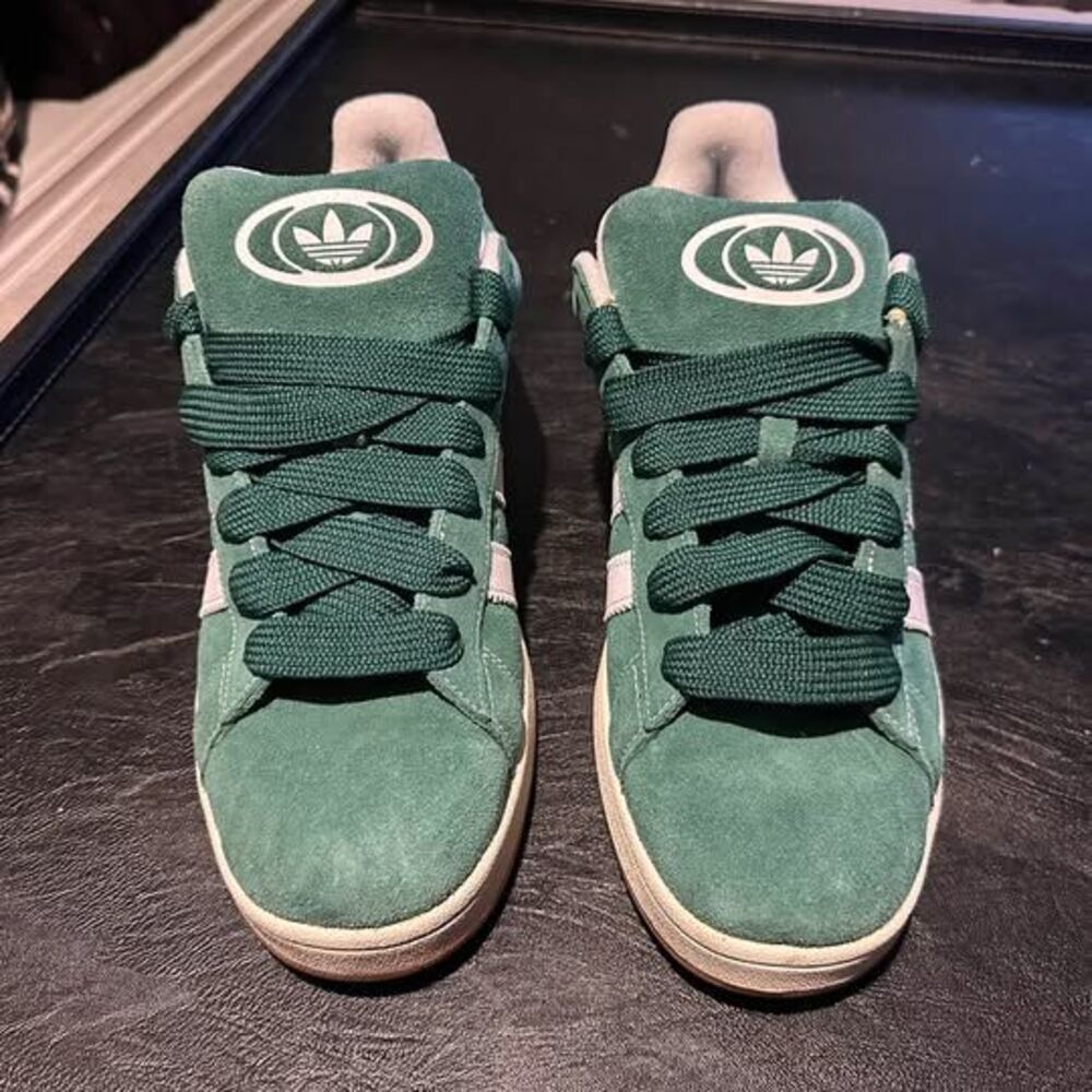 Adidas Campus 00s Green Sneakers Size 12.5
